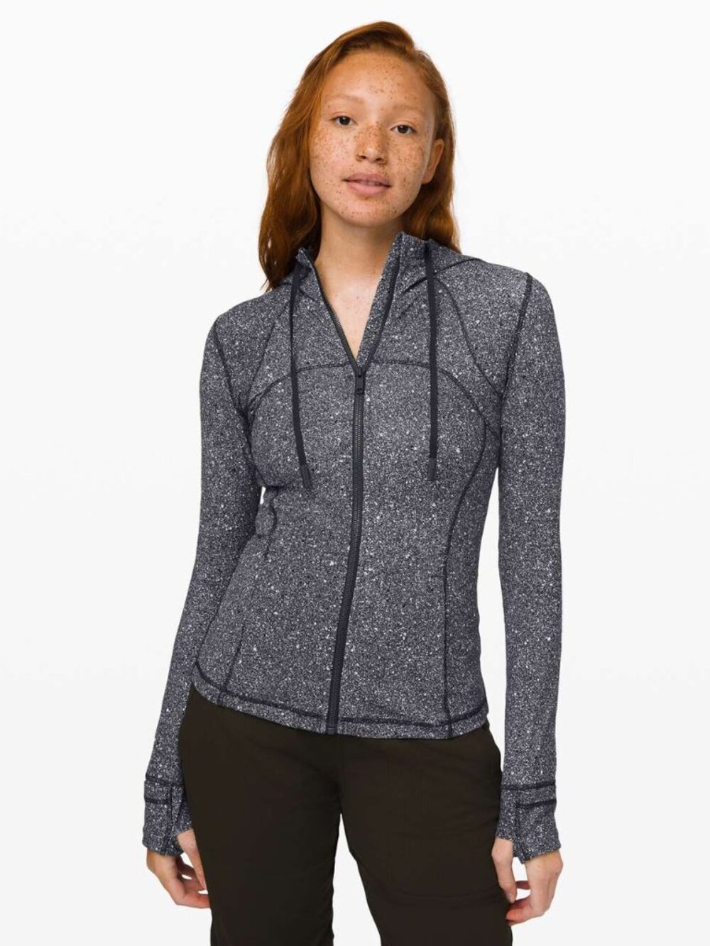 lululemon Hooded Define Jacket Nulu Splatter